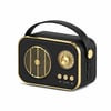 M4 Bluetooth 5.2 Hoparlör USB & TF Kart FM Radyo Siyah