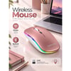 SPRANGE SR-M1 Kablosuz & Bluetooth Şarjlı Mouse Rose