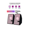 Sprange SR-PN784 3W-2 USB 2.0 3.5mm USB 5V Hoparlör Pembe