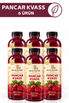 Bala Hatun Pancar Kvass 500ml - Doğal Fermente (6'lı Pet Şişe)