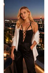 Siyah Korsajlı Babydoll