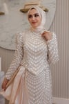 FERİHA SARIOĞLU LÜKS SERİSİ-EKRU