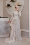 FERİHA SARIOĞLU LÜKS SERİSİ-EKRU