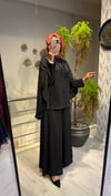GHİSA ÜÇLÜ TAKIM SİYAH