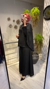 GHİSA ÜÇLÜ TAKIM SİYAH
