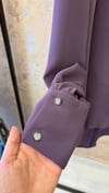 Mor Tunik Taş Detaylı