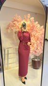 SEÇİL STORE ELBİSE BORDO 
