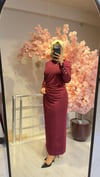 SEÇİL STORE ELBİSE BORDO 
