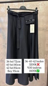 SEÇİL STORE ETEK SİYAH KUŞAKLI