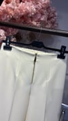 SENTEZ KISA GENUŞ PAÇA PANTOLON KREM