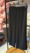 SENTEZ PANTOLON-LASTİKLİ DÜZ KESİM Pantolon -SİYAH