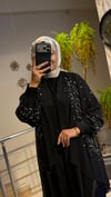 SİYAH İKİLİ ABAYA