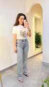 Açık Mavi Straight Kesim Jean