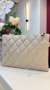 Chanel Cluch Çanta-krem