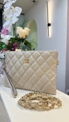 Chanel Cluch Çanta-krem
