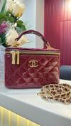 CHANEL MİNİ Kutu Çanta - BORDO