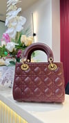 Dior Premium Bag - BORDO