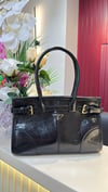 PRADA Bonnie Deri Mini Çanta- SİYAH