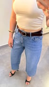Yüksek Bel  Culotte Jean
