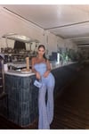 dantelli pantolon korse takım