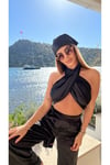 pantolon üst bandana takım
