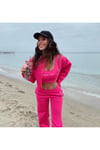 Pembe Üçlü Eşofman Takımı