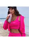 Pembe Üçlü Eşofman Takımı