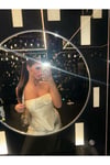 piliseli saten korse ve pantolon takım