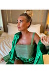 Taşlı Parlak Büstiyer