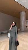 Ahen Oysho Kumaş Oversize Günlük Tesettür Takım