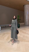 Ahen Oysho Kumaş Oversize Günlük Tesettür Takım
