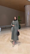 Ahen Oysho Kumaş Oversize Günlük Tesettür Takım