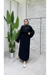 Bağlamalı Triko Elbise
