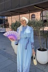 Çiçek Desenli Tesettür Elbise