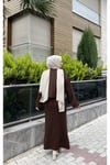 Crop Jileli Triko Elbise