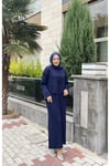 Crop Jileli Triko Elbise