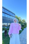 Etek Üstü Gömlek - Pembe
