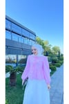 Etek Üstü Gömlek - Pembe