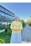 Etek Üstü Gömlek - Sarı