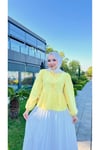 Etek Üstü Gömlek - Sarı