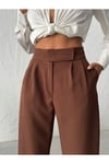 Kadın Palazzo Pantalon Duble Krep
