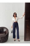 Kadın Palazzo Pantalon Duble Krep