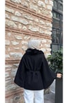 Kürk Yakalı Kaşe Panço