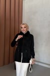 Maldini Kürk Detaylı Tesettür Hırka