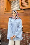 Mireva Fular Yaka Tunik