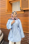 Mireva Fular Yaka Tunik