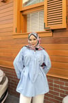 Mireva Fular Yaka Tunik