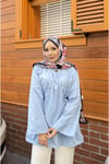 Mireva Fular Yaka Tunik