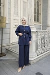 Rina Pantolonlu Tesettür Takım