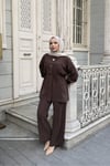 Rina Pantolonlu Tesettür Takım
